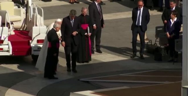 Preocupación por la movilidad del Papa Francisco