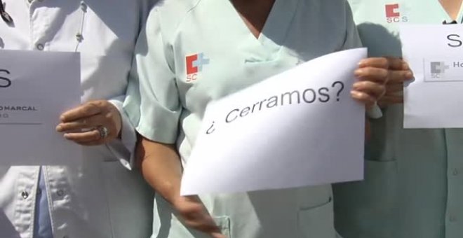 SOS desde el hospital de Laredo