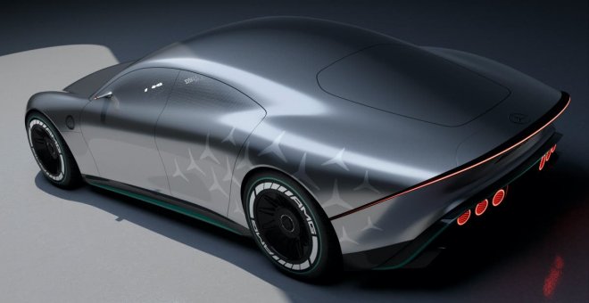 El radical Mercedes Vision AMG es la primera muestra de lo que serán los coches eléctricos de AMG