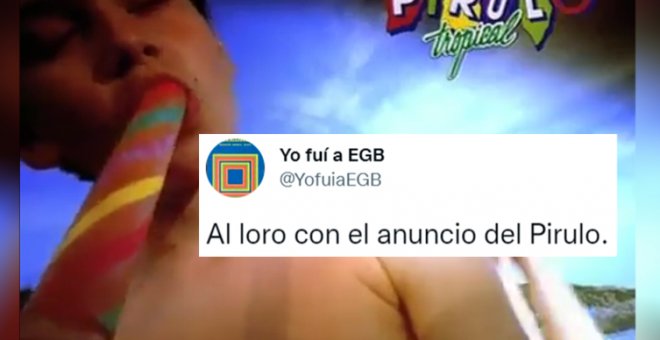 El anuncio de un helado en los 90 que ha horrorizado a los tuiteros: "Absolutamente escalofriantes ya no sólo el vídeo sino los comentarios"