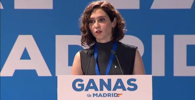 Ayuso: "La solución para España está en el PP, especialmente en el de Madrid"