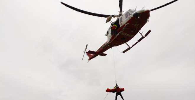 Evacuado un hombre que se encontraba indispuesto en los laberintos del Asón