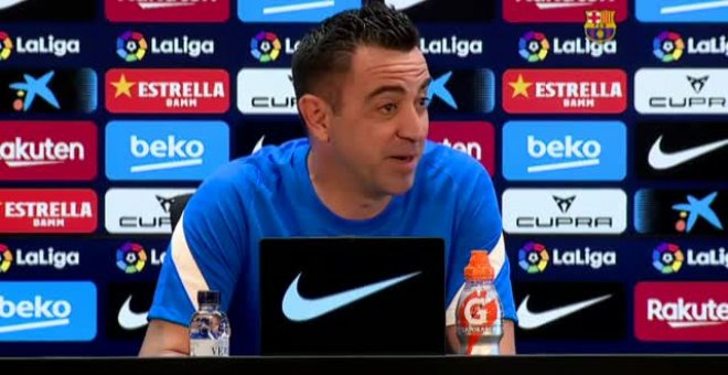 Xavi: "¿Mbappé? Que haga lo que quiera y que sea feliz. Tiene la sartén por el mango"