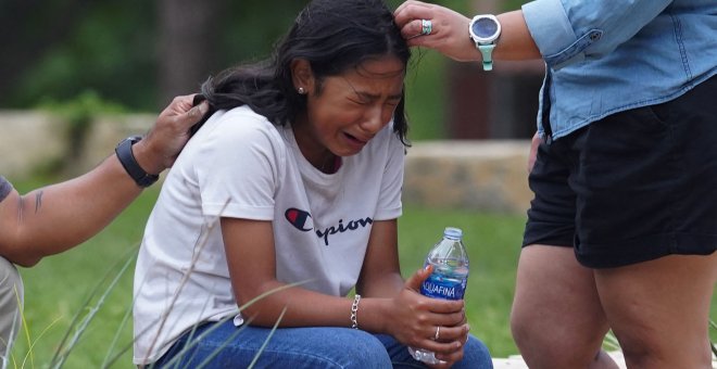 El rostro del dolor tras el tiroteo de Texas