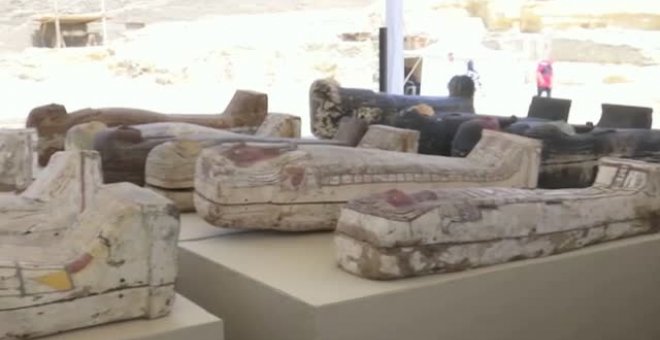 Hallazgo histórico en la necrópolis de Saqqara, Egipto