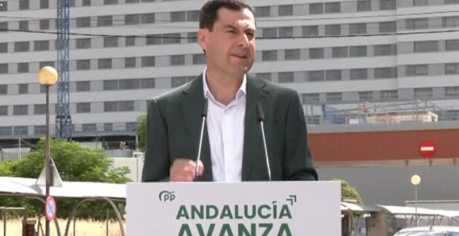 Moreno promete WIFI y TV gratis en los centros sanitarios andaluces