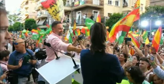 Abascal dice que Andalucía es "el laboratorio de pruebas para la gran coalición"