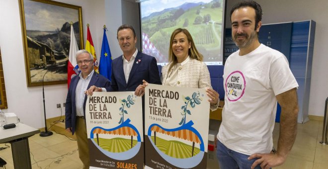 El 'Mercado de la Tierra' vuelve este sábado a Solares, con 13 productores cántabros