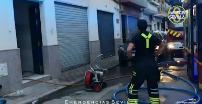 Fallece un hombre de 79 años en el incendio de su vivienda en Sevilla