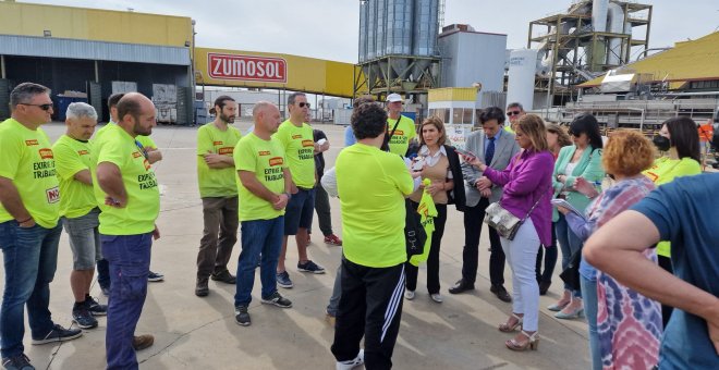 175 días en lucha: la plantilla de Zumosol en Palma del Río no tira la toalla