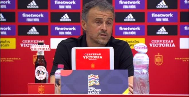 Luis Enrique: "Preguntad a los rivales si somos candidatos, seguro que vamos a competir"