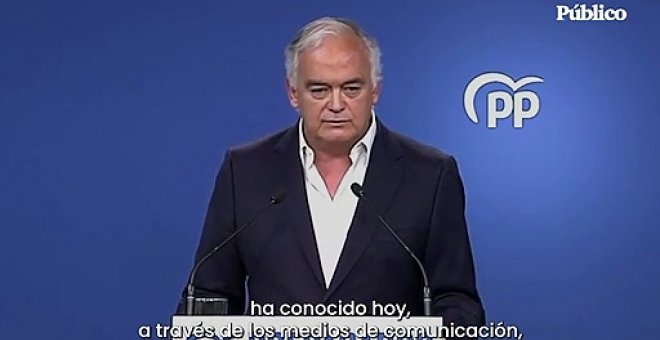 El PP ha retirado el recurso para absolver a Bárcenas: "No lo conocíamos y no lo compartíamos"