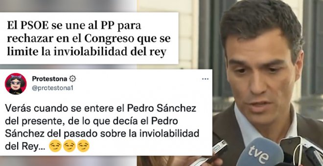 "De izquierdas, pero no mucho": cuando el PSOE protege (por enésima vez) al rey con su inviolabilidad