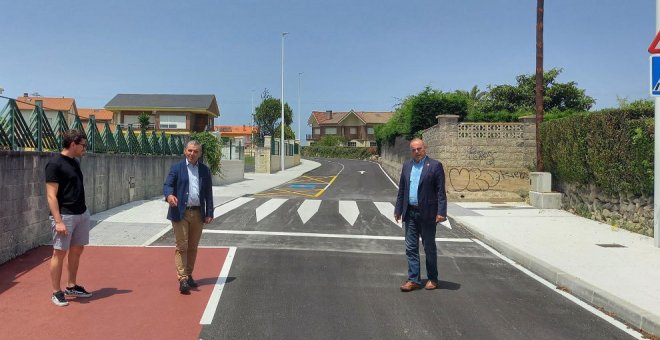 Finalizan las obras de reurbanización de la calle Murillo de Soto de la Marina