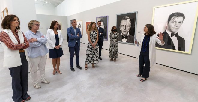 Las Naves de Gamazo acogen una exposición con 24 obras sobre el retrato en el arte contemporáneo