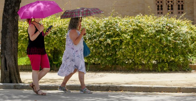 La ola de calor es una realidad en Cantabria: 36.8 grados en San Felices de Buelna