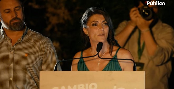 Macarena Olona: "No os voy a engañar, no ha sido el resultado que a mí me hubiera gustado"