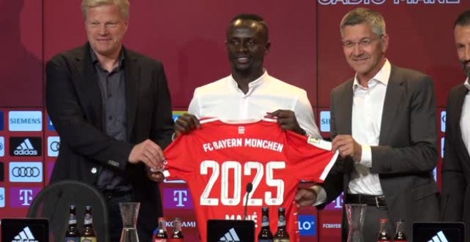 El Bayern presenta a Mané