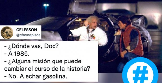 "El rollo de papel ese que hay junto al surtidor de gasolina es para secarte las lágrimas después de repostar, ¿no?"