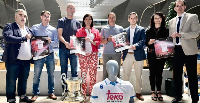 Santander homenajeará a la plantilla campeona del Teka Cantabria 93/94