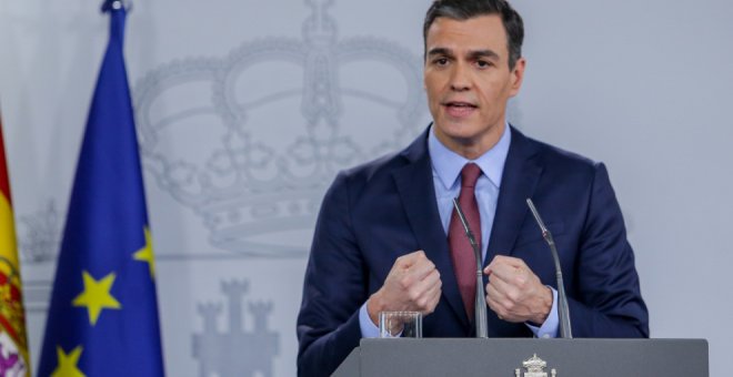 Sánchez anuncia nuevas medidas anticrisis con un coste de 9.000 millones