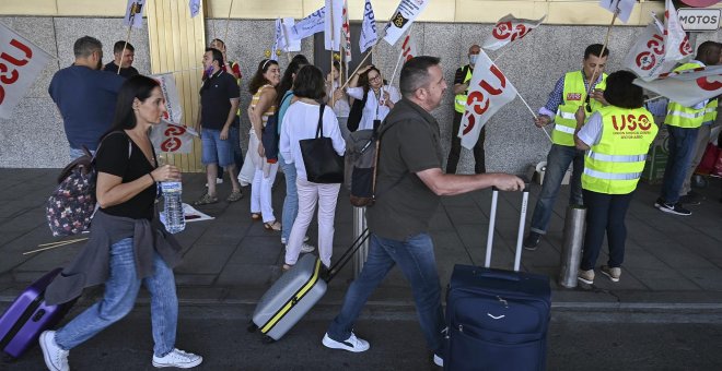 La segunda jornada de huelga en Ryanair comienza con algunos retrasos