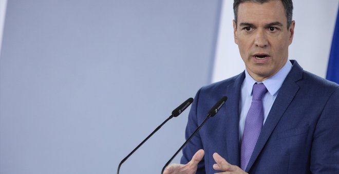 Sánchez responsabiliza al PP de una falta de legitimidad del CGPJ y del TC