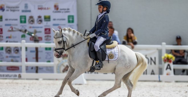 Manuela González Gutiérrez, campeona de España de doma clásica