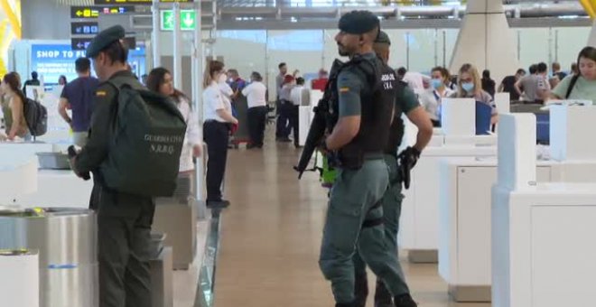 Barajas se blinda para la cumbre de la OTAN