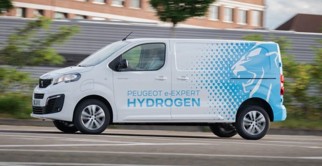 Hidrógeno y baterías, la doble solución de Peugeot para su nueva furgoneta eléctrica