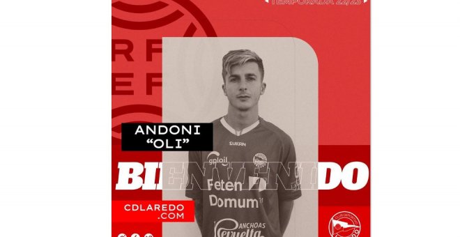 Oli se convierte en el nuevo jugador del Laredo