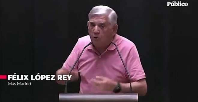 Félix López Rey, al alcalde Martínez Almeida: "Deje de ser una marioneta de la señora Ayuso"