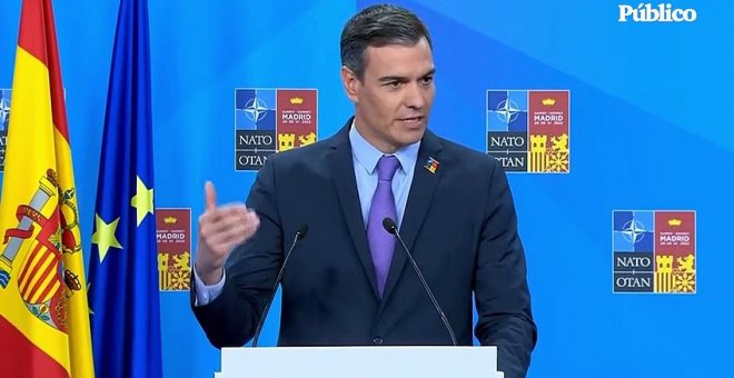 Sánchez manda un mensaje a UP: "Las amenazas que hace meses eran hipotéticas, ahora son muy reales"