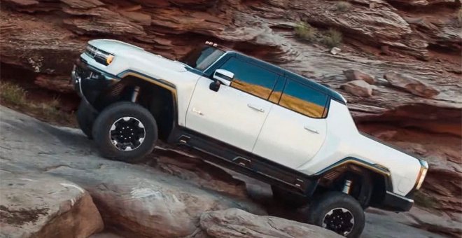 El Hummer EV recibe una actualización de software para mejorar sus capacidades off-road