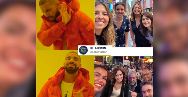 Misma foto en Nueva York, doble rasero de la derecha: Ayuso "lleva una agenda política" e Irene Montero "va de compras"