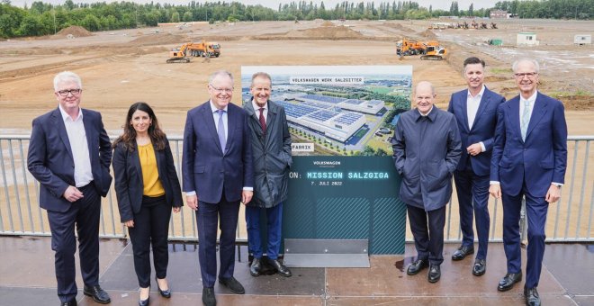 Arranca la construcción de la primera fábrica de baterías para coches eléctricos del Grupo Volkswagen