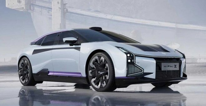 Así es el Human Horizons HiPhi Z, un GT eléctrico chino "ultrafuturista"