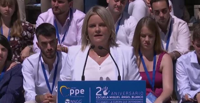 El PP arremete contra la ley de memoria democrática de Sánchez en su homenaje a Miguel Ángel Blanco