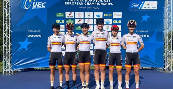 Lucía y Laura Ruiz participan en el Campeonato de Europa de Carretera Junior