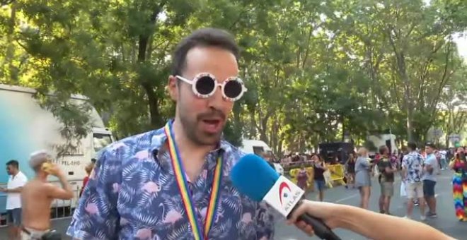 Un millón de personas participa en Madrid en la manifestación del orgullo LGTBi más grande de Europa