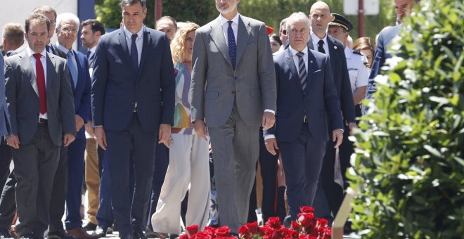 Llamamientos a la unidad y el recuerdo al espíritu de Ermua en el homenaje a Miguel Ángel Blanco