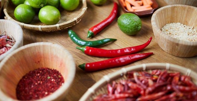 Los beneficios del picante en la alimentación