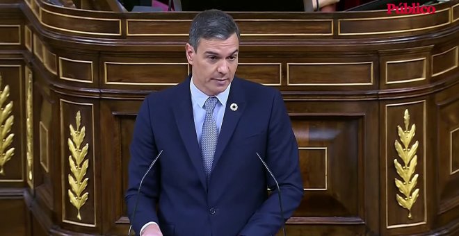 Pedro Sánchez se refiere de forma indirecta a las cloacas del Estado