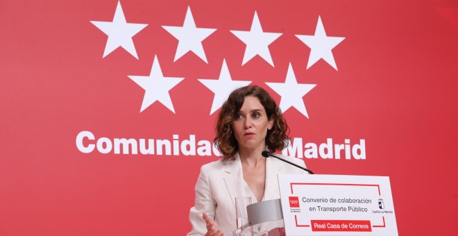 Ayuso afirma que las familias que ganan 100.000 euros "también lo están pasando muy mal"