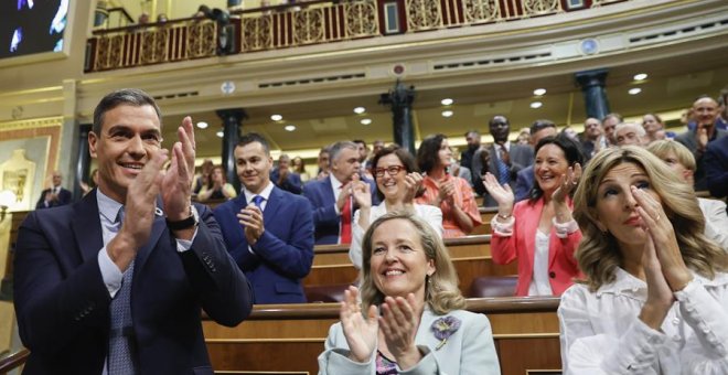 PSOE y Unidas Podemos allanan el camino de los Presupuestos en el debate del estado de la nación