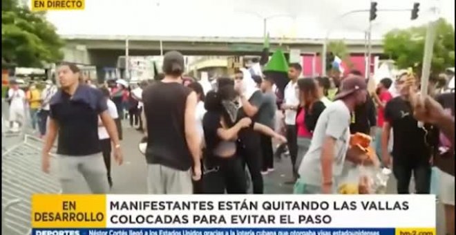 La gasolina prende las calles de Panamá