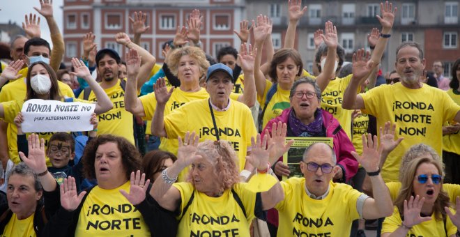 La Ronda Norte tampoco convence a los Ingenieros de Caminos asturianos: "No soluciona los problemas del tráfico"