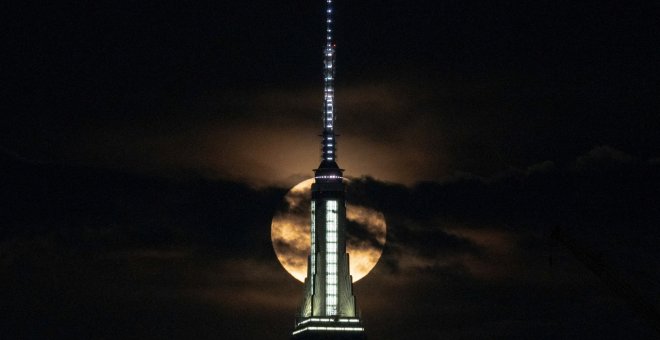 La superluna más brillante del año, en imágenes