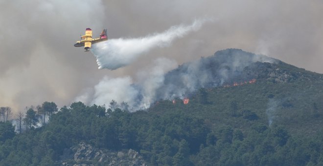 Las autoridades aseguran que los incendios en Jerte y Mijas no han sido por causas naturales