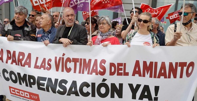 Primer paso en la aprobación de la ley para las víctimas del amianto